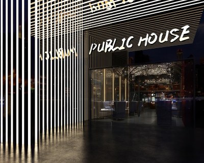 工业风酒吧3D模型下载